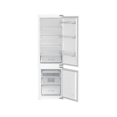 Beko BCSA285K4SN fehér, alulfagyasztós, beépíthető, Hűtő:193L, Fagyasztó:78L, hűtőszekrény