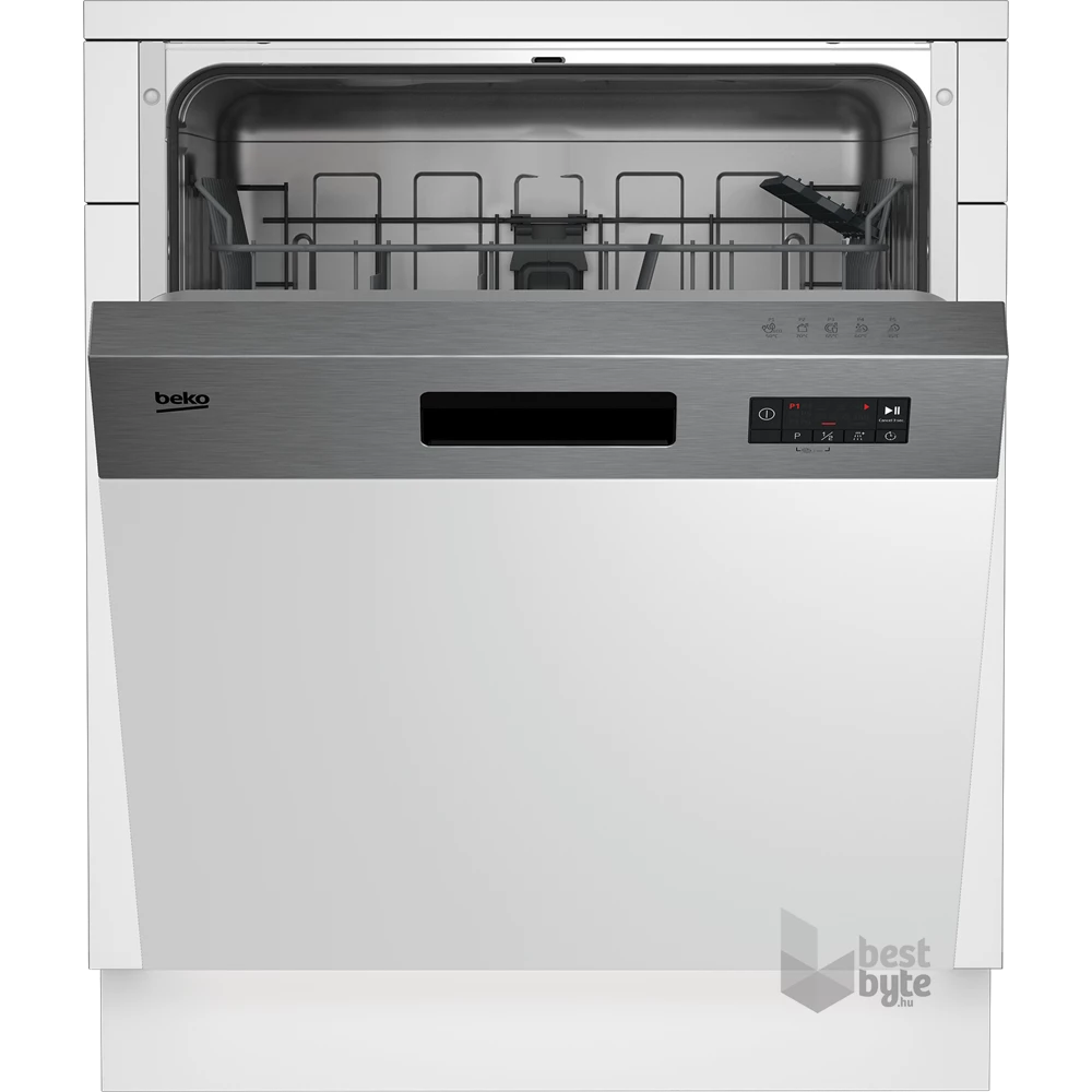 Beko BDSN153E3X programok száma: 5, beépíthető, 13 terítékes mosogatógép 