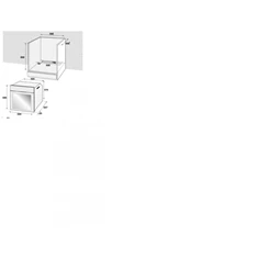 Beko BIE 22300 XP inox, beépíthető, sütőtér: 71L, grill, sütő