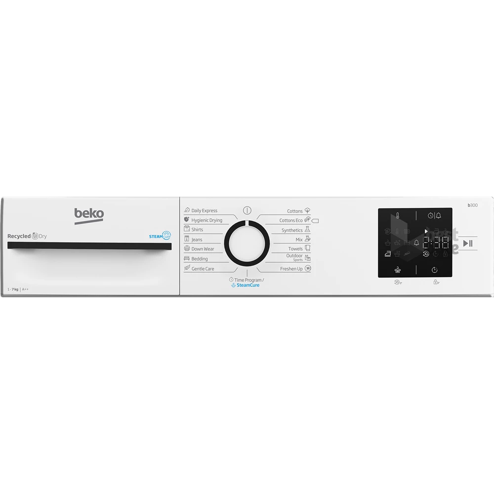 Beko BM3T37239WB fehér, 7 kg, hőszivattyús, szárítógép