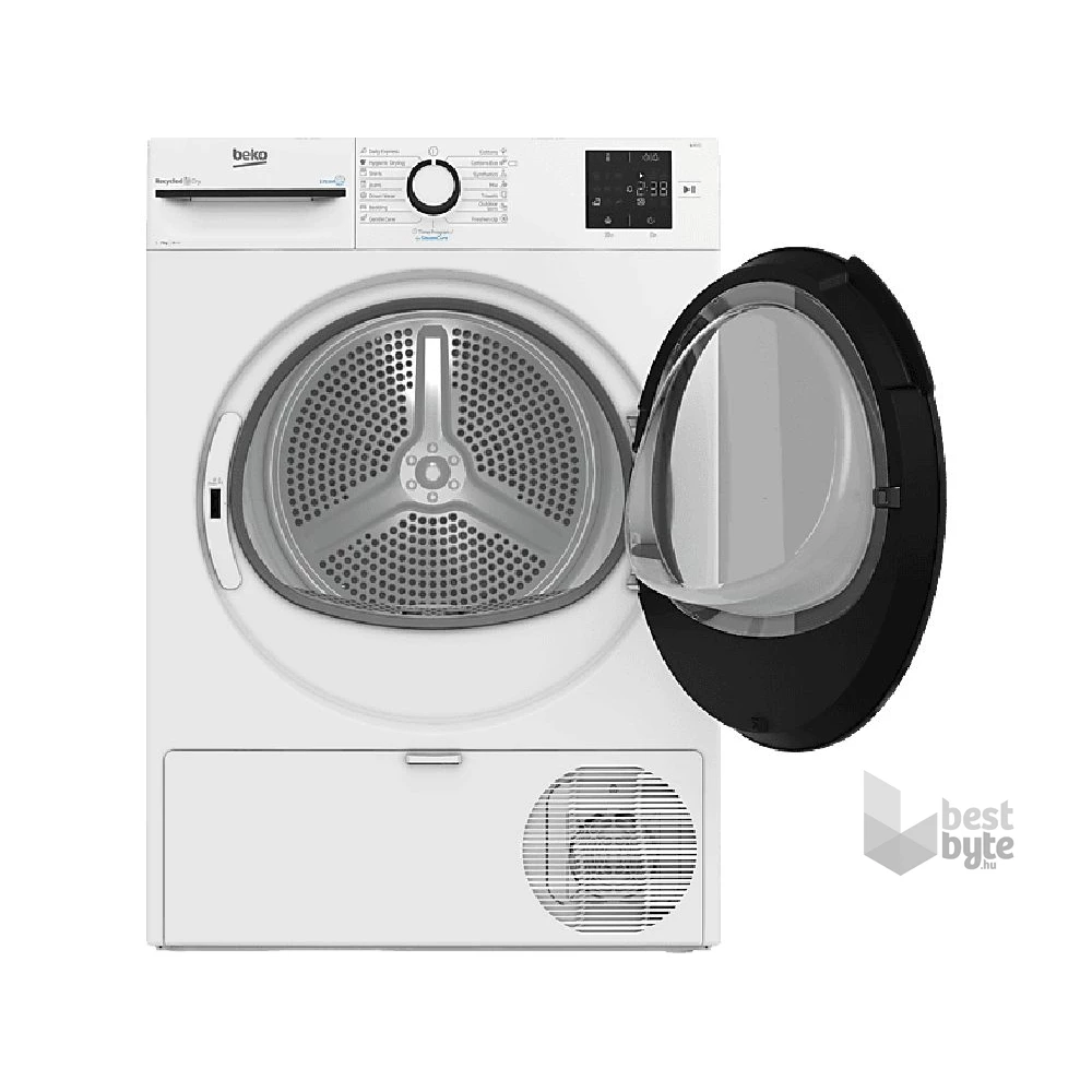 Beko BM3T37239WB fehér, 7 kg, hőszivattyús, szárítógép