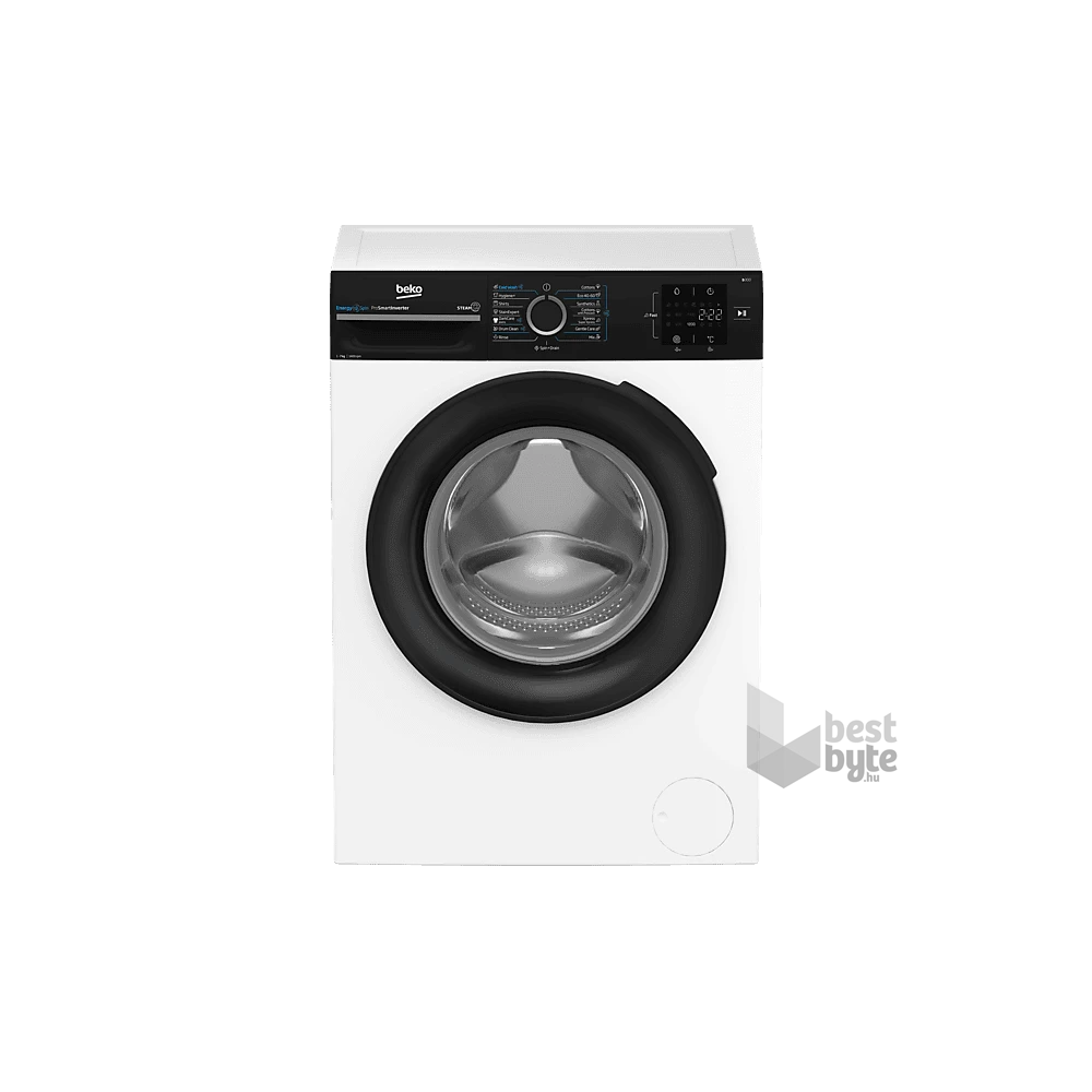 Beko BM3WFSU37413WPBB1 fehér, elöltöltős, keskeny, max.1400ford., 7 kg, mosógép