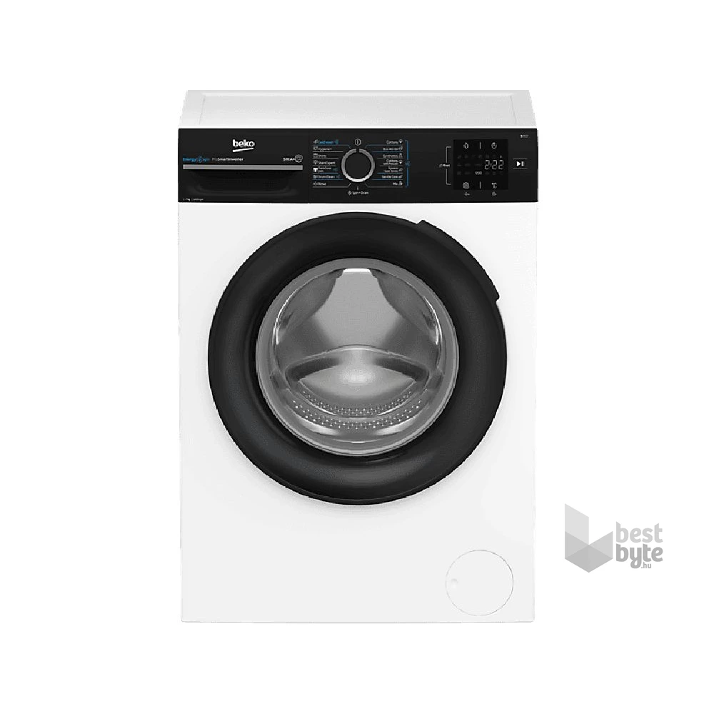 Beko BM3WFSU37413WPBB1 fehér, elöltöltős, keskeny, max.1400ford., 7 kg, mosógép