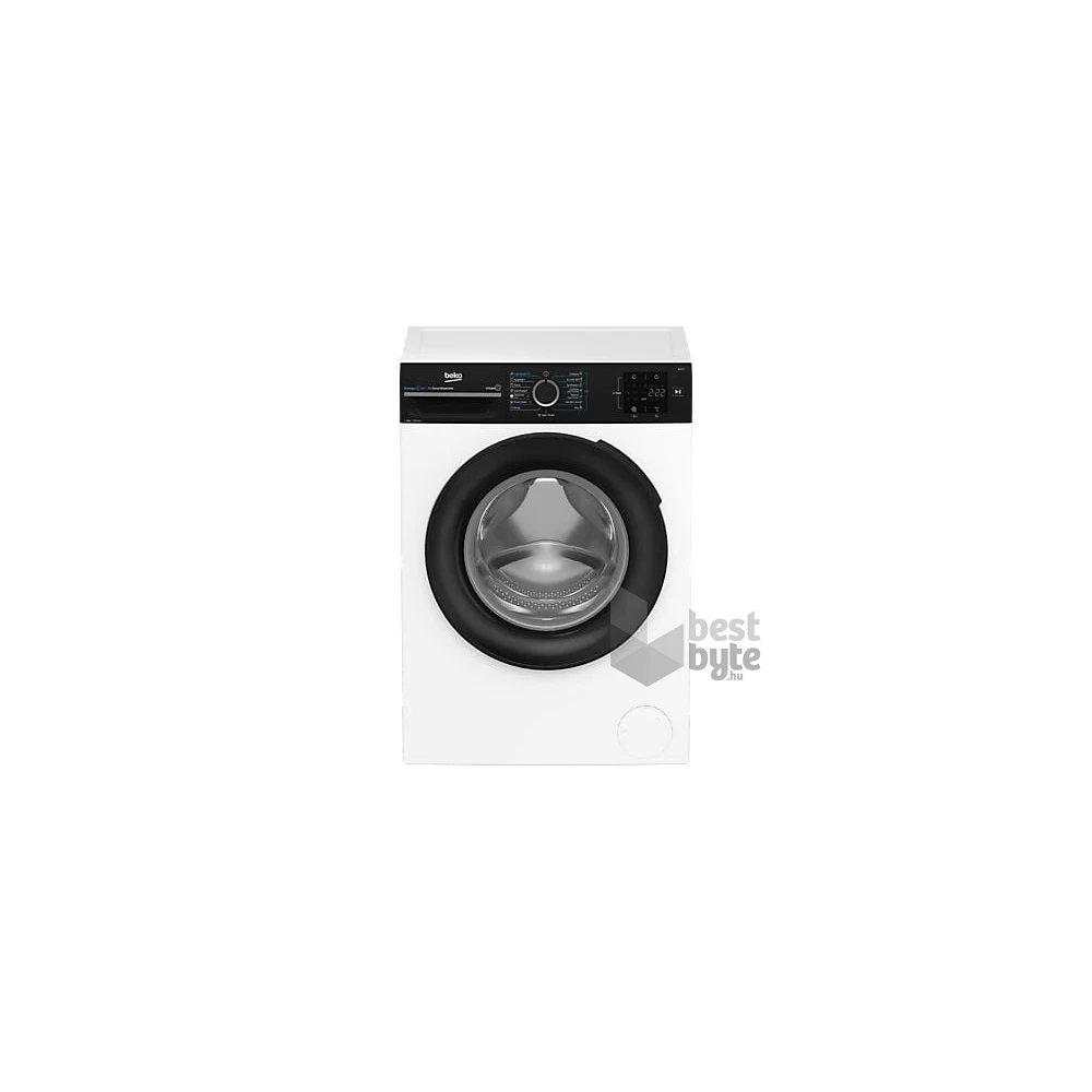 Beko BM3WFSU38213WPBB fehér, elöltöltős, max.1200ford., 8 kg, mosógép