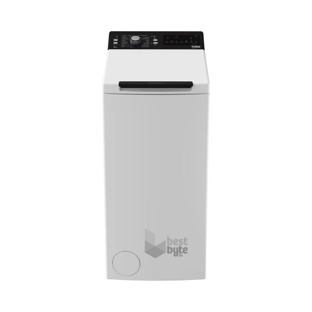 Beko BTL1WFP10622 fehér, felültöltős, max.1200ford., 6 kg, mosógép