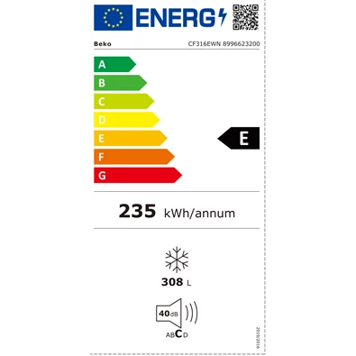 Beko CF316EWN fagyasztóláda