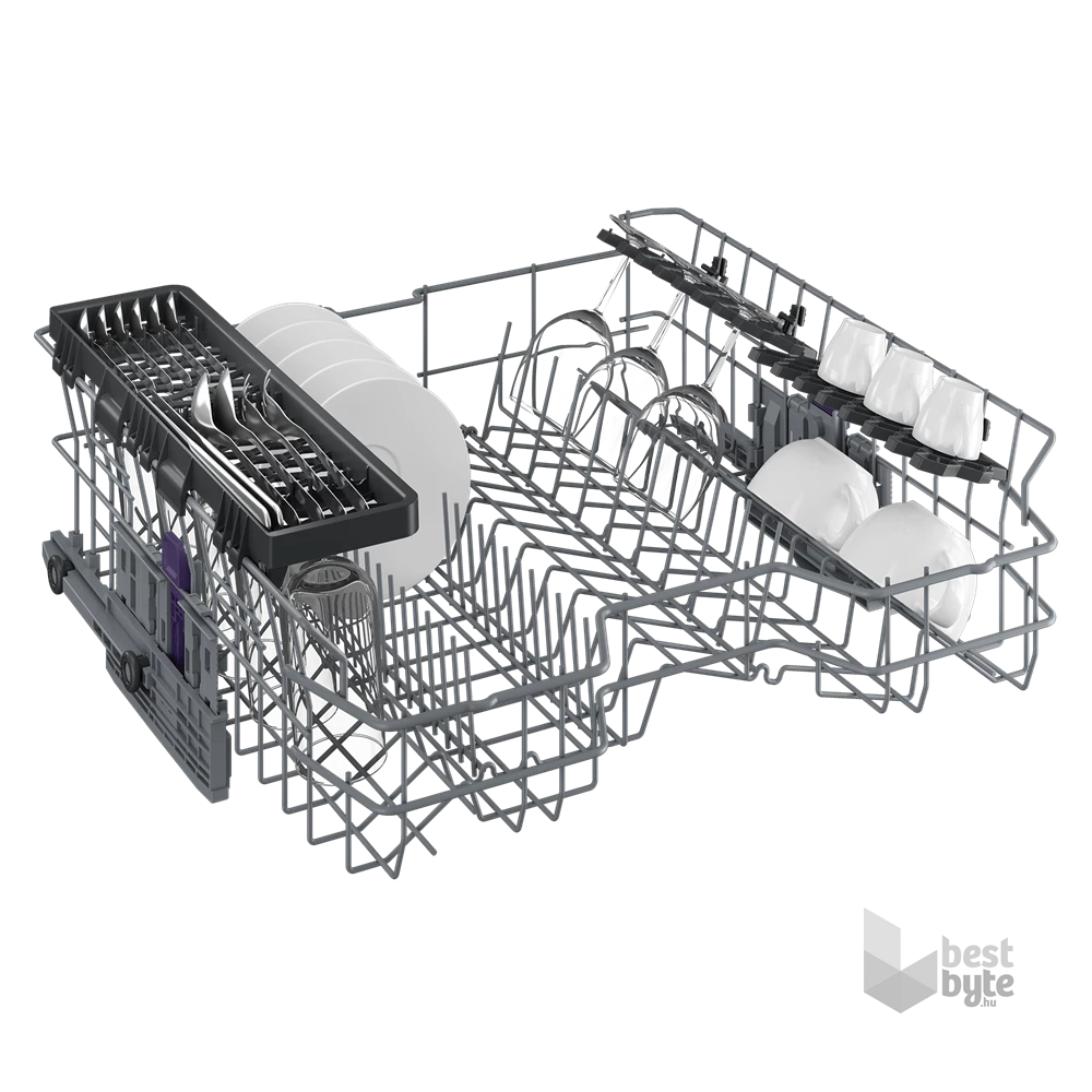 Beko DFN-26420 X inox, programok száma: 6, szabadonálló, 14 terítékes mosogatógép 