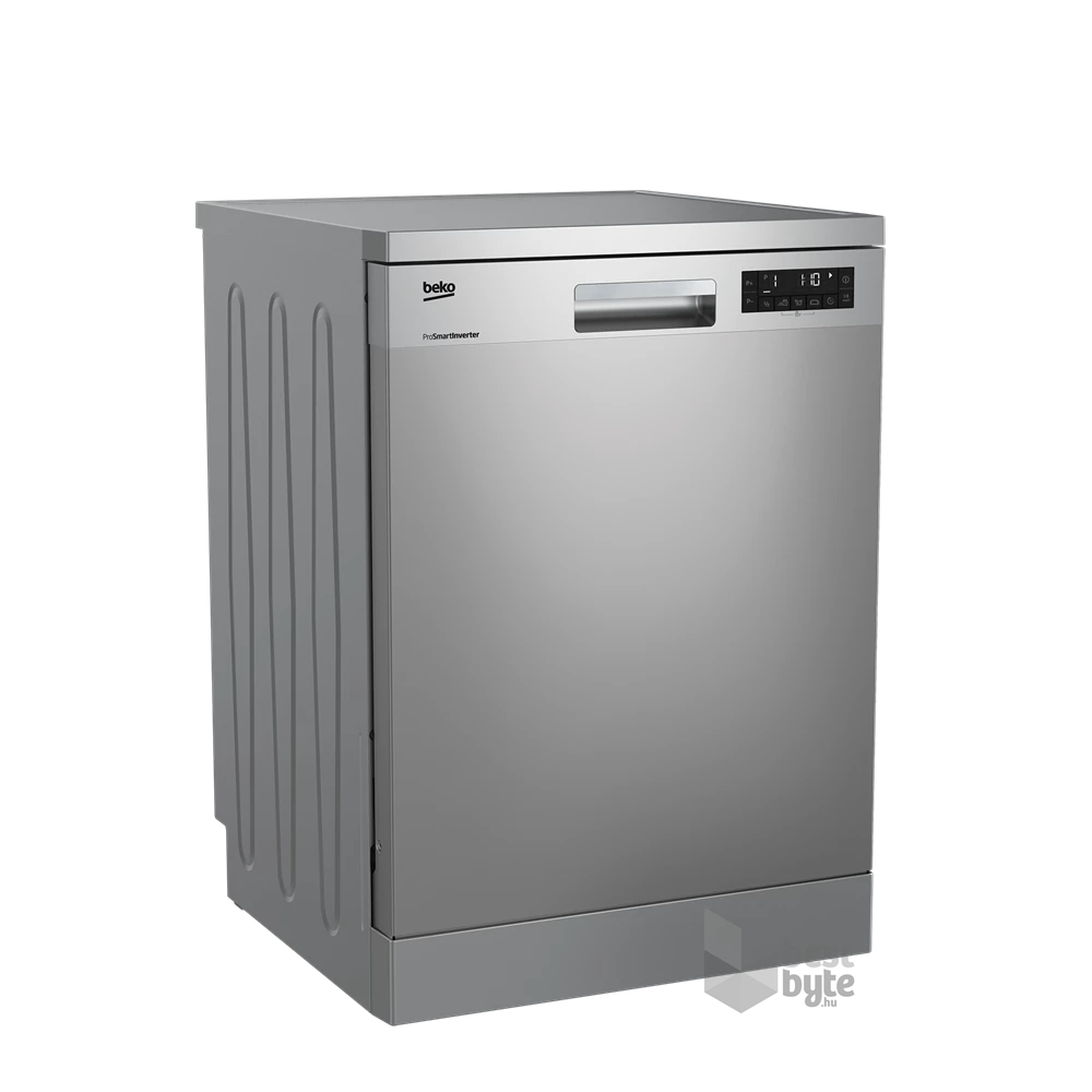 Beko DFN-26420 X inox, programok száma: 6, szabadonálló, 14 terítékes mosogatógép 