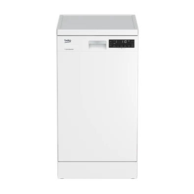 Beko DFS28021W fehér, programok száma: 8, keskeny szabadonálló, 10 terítékes mosogatógép 