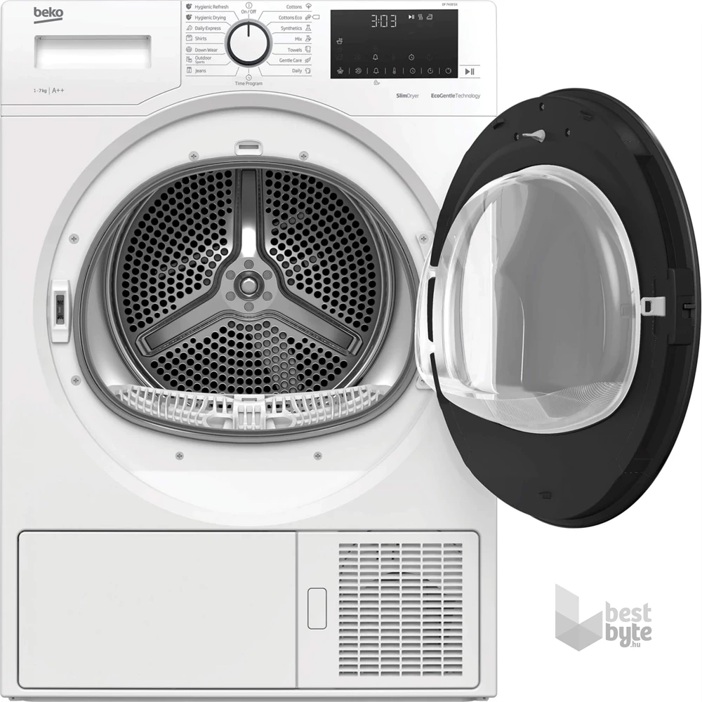 Beko DF 7439 SX hőszivattyús szárítógép