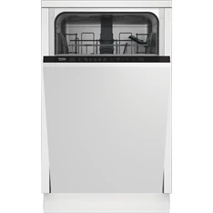 Beko DIS35025 beépíthető keskeny 10 terítékes mosogatógép