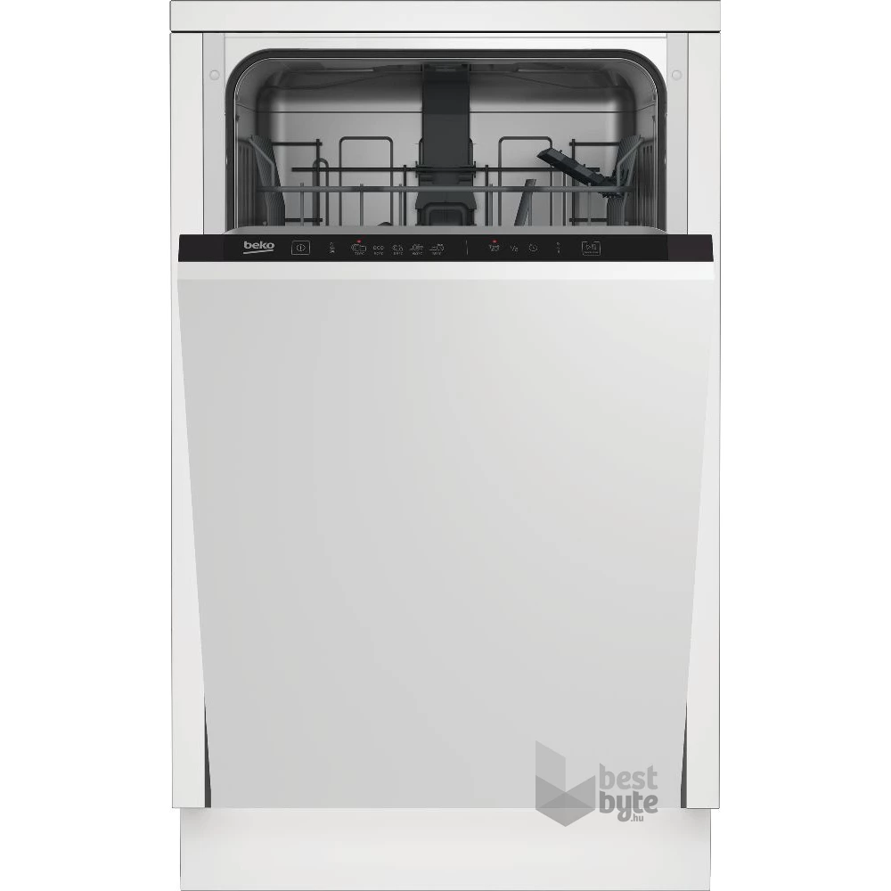 Beko DIS35025 programok száma: 5, keskeny beépíthető, 10 terítékes mosogatógép 