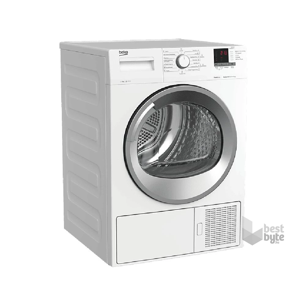 Beko DS8512GX fehér, 8 kg, hőszivattyús, szárítógép