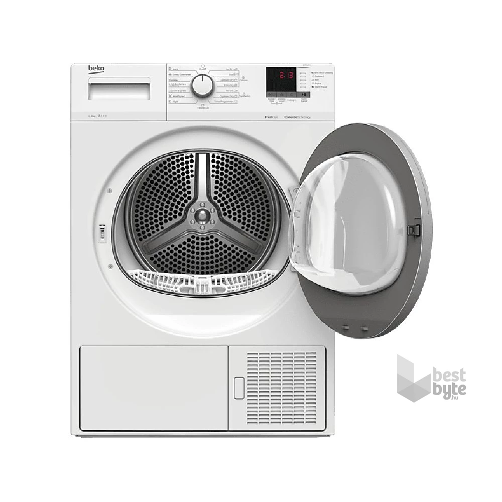 Beko DS8512GX fehér, 8 kg, hőszivattyús, szárítógép
