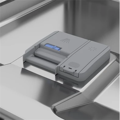 Beko DVS05024S ezüst, programok száma: 5, keskeny szabadonálló, 10 terítékes mosogatógép 