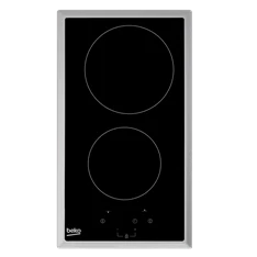 Beko HDMC32400 TX fekete, beépíthető, elektromos üvegkerámia, főzőzóna: 2, beépíthető méret: 27cm, főzőlap