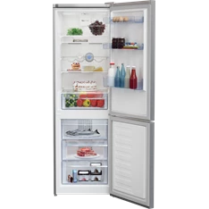 Beko RCNA 366K40XBN inox alulfagyasztós hűtőszekrény