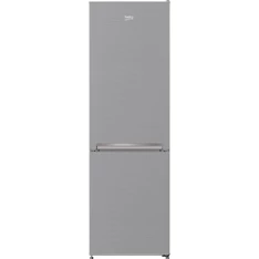 Beko RCSA270K40SN inox, alulfagyasztós, Hűtő:175L, Fagyasztó:87L, hűtőszekrény