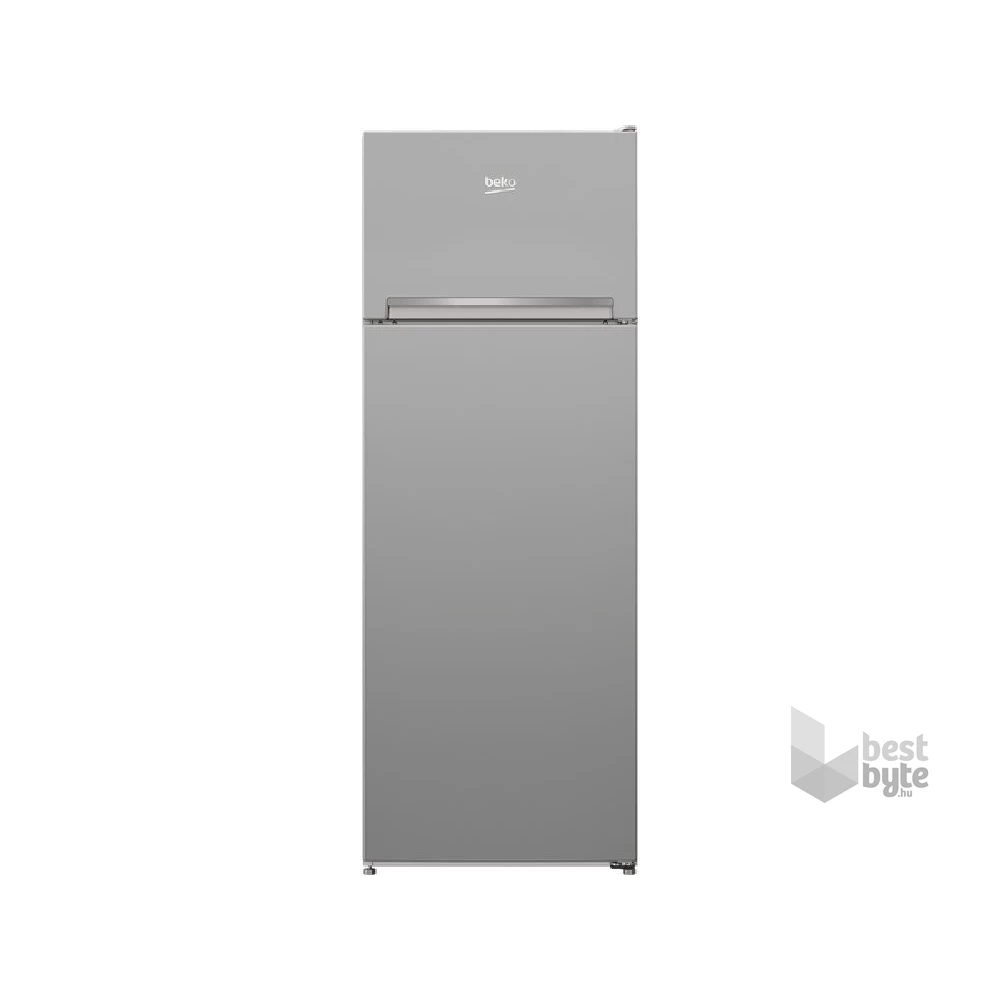 Beko RDSA240K40SN ezüst, felülfagyasztós, Hűtő:177L, Fagyasztó:46L, hűtőszekrény