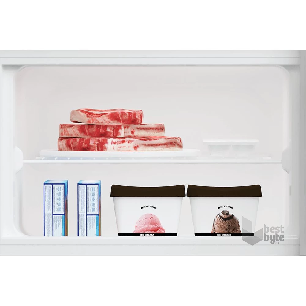 Beko RDSA240K40SN ezüst, felülfagyasztós, Hűtő:177L, Fagyasztó:46L, hűtőszekrény