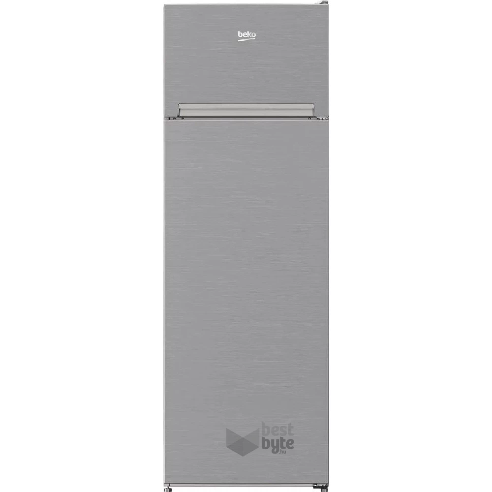 Beko RDSA280K40SN ezüst, felülfagyasztós, Hűtő:204L, Fagyasztó:46L, hűtőszekrény