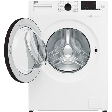 Beko WUE7612XBWS fehér, elöltöltős, keskeny, max.1200ford., 7 kg, mosógép