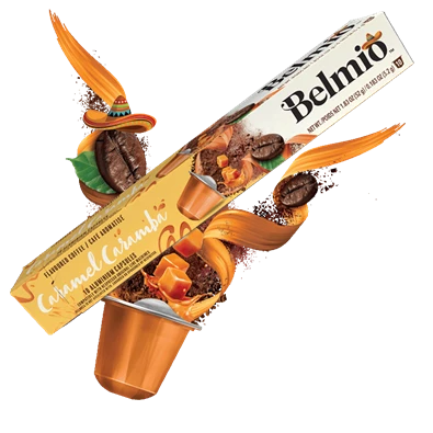 Belmio Caramel Caramba Nespresso kompatibilis 10 db kapszula