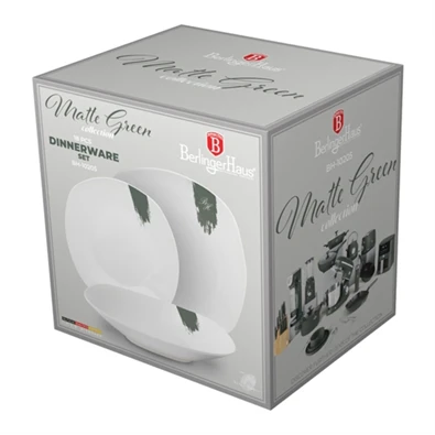 Berlinger Haus BH/10205 18 részes zöld étkészlet