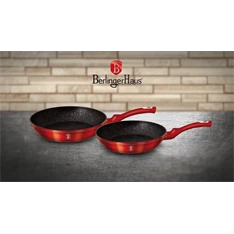 Berlinger Haus BH/1612NF 2 részes burgundi serpenyő szett