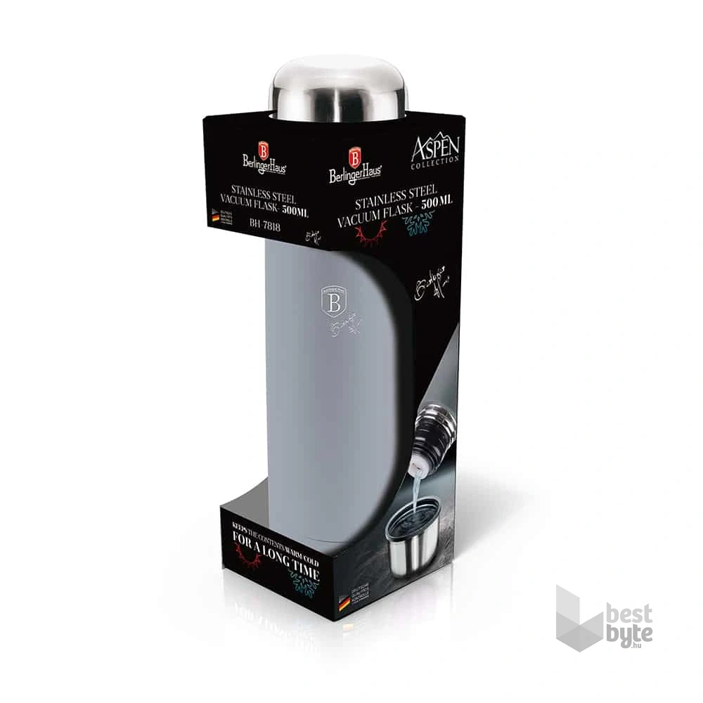 Berlinger Haus BH/7820 1,0L matt szürke termosz
