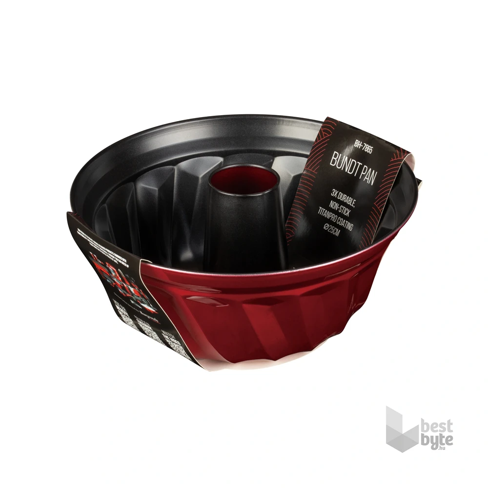 Berlinger Haus BH/7865 burgundi 25 cm kuglóf sütőforma
