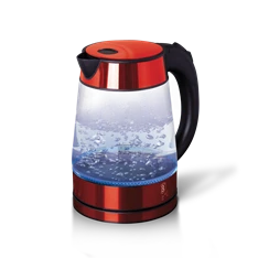 Berlinger Haus BH/9120 Metallic Line Burgundy Edition 1,7L-es burgundy üveg vízforraló