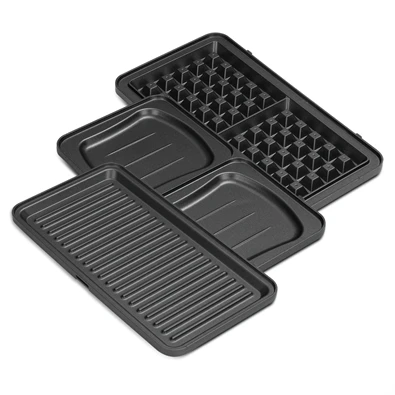 Berlinger Haus BH/9453 3in1 rózsaarany - fekete gorfi - grill/panini - szendvicssütő