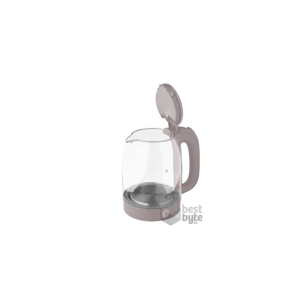 Berlinger Haus BH/9566 1,7 L-es matt taupe üveg vízforraló