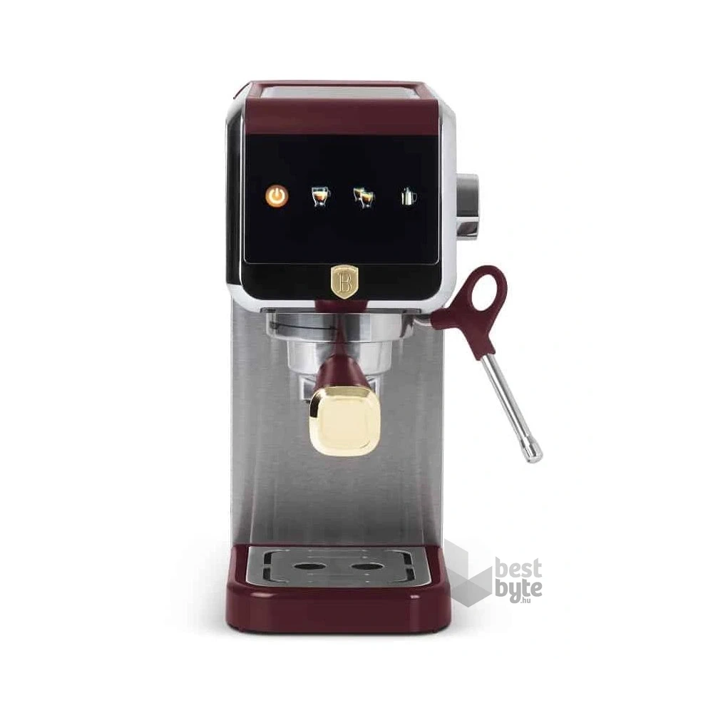 Berlinger Haus BH/9623 Leonardo Collection bordó espresso kávéfőző