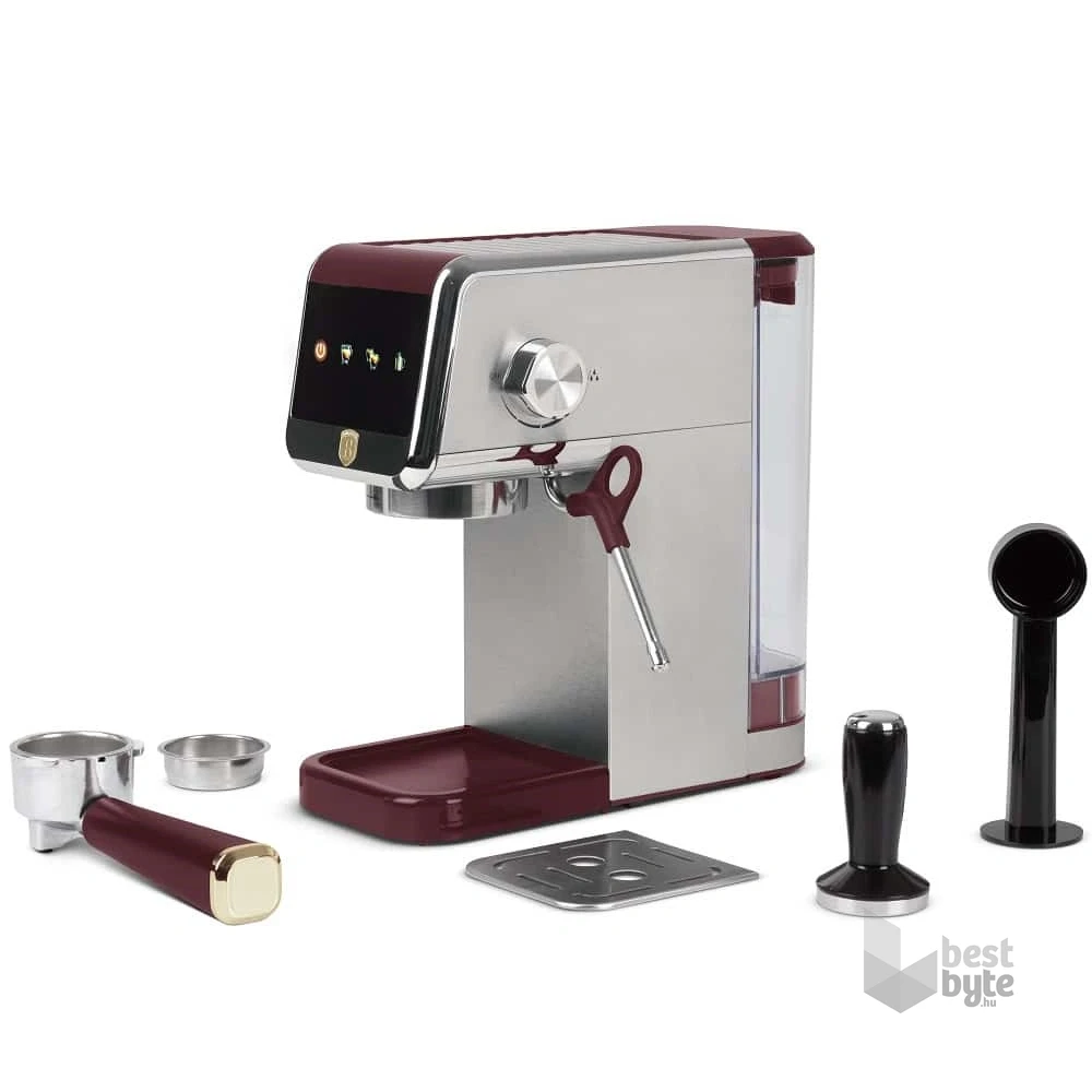 Berlinger Haus BH/9623 Leonardo Collection bordó espresso kávéfőző