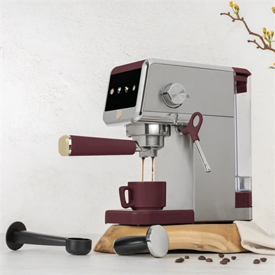 Berlinger Haus BH/9623 Leonardo Collection bordó espresso kávéfőző