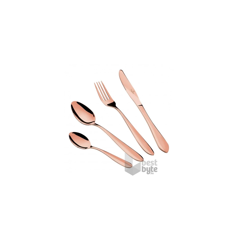 Berlinger Haus BH/3075 fényes rózsaarany 24 részes evőeszköz készlet