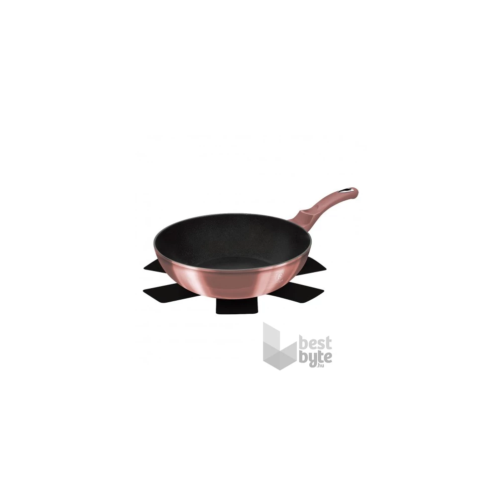 Berlinger Haus BH/6030 I-Rose Collection 28 cm wok serpenyő