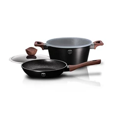 Berlinger Haus BH/6782 Ebony Rosewood Collection 4 részes edénykészlet