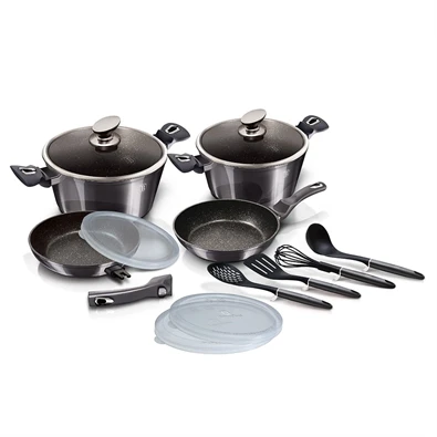 Berlinger Haus BH/7059Metallic Line Carbon Pro Edition 13 részes edénykészlet