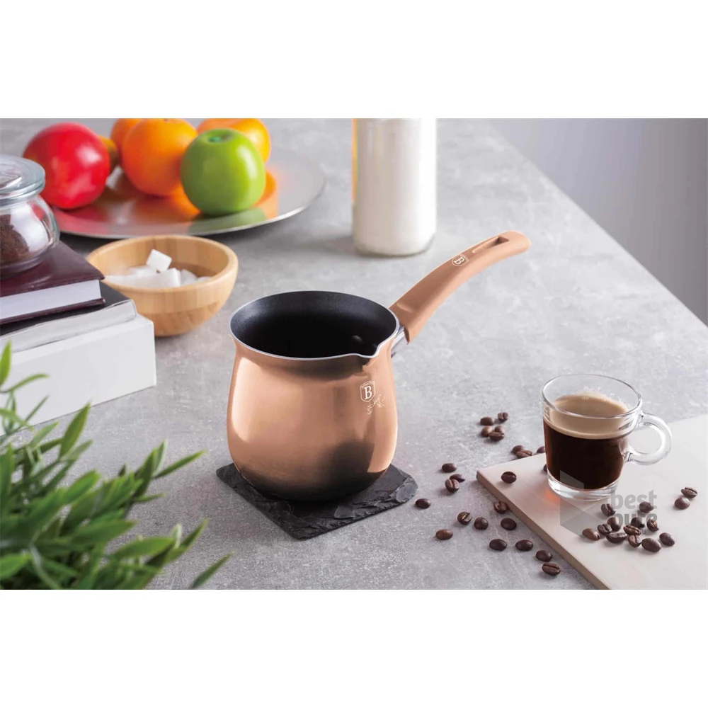 Berlinger Haus BH/7875 10cm Metallic Line Rosegold török kávékiöntő