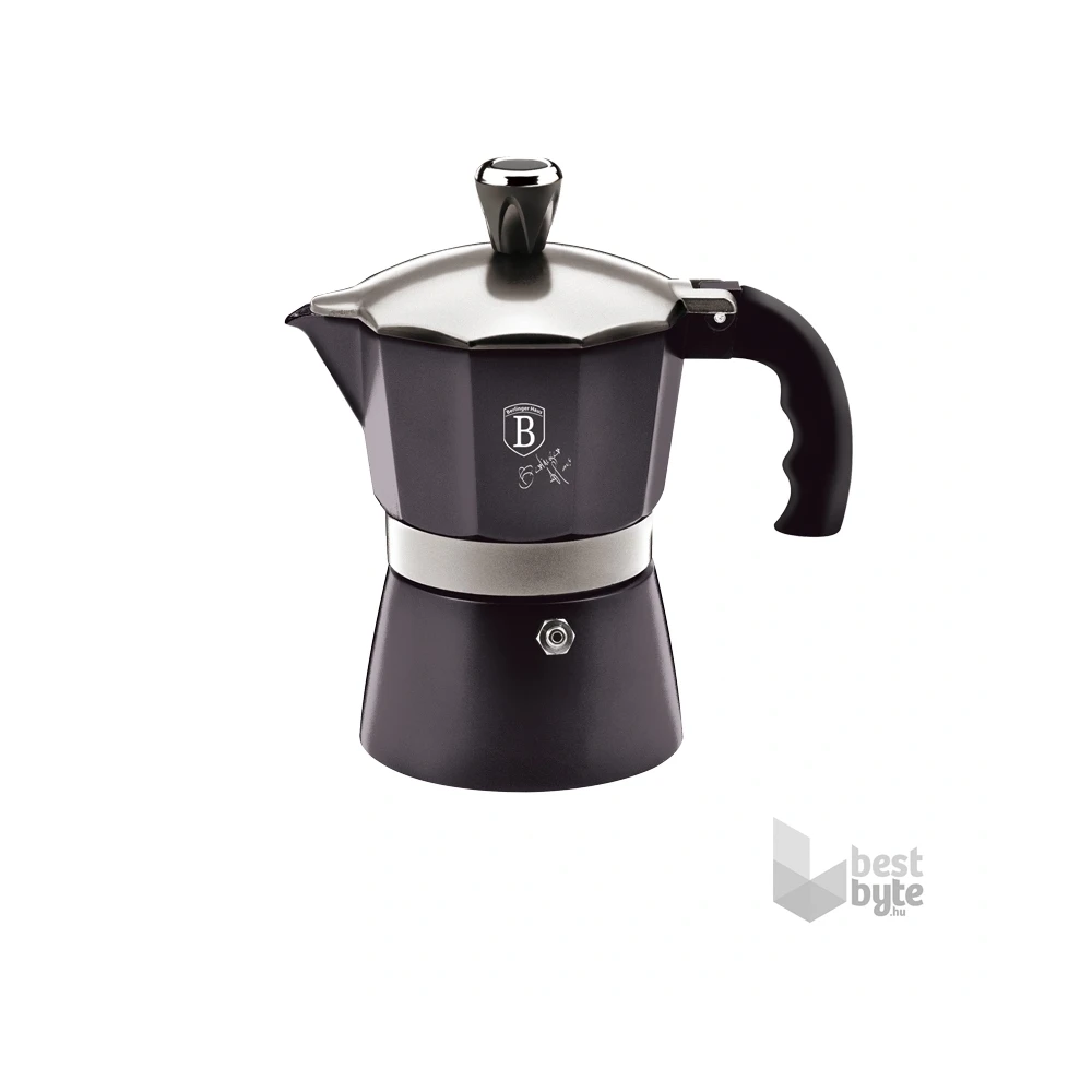 Berlinger Haus BH/8551N carbon pro 3 személyes kotyogós kávéfőző