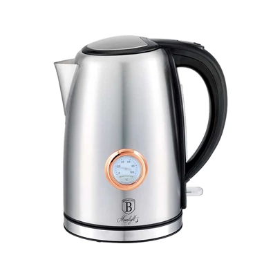 Berlinger Haus BH/9073 Moonlight Collection 1,7 L-es ezüst vízforraló hőfok kijelzővel