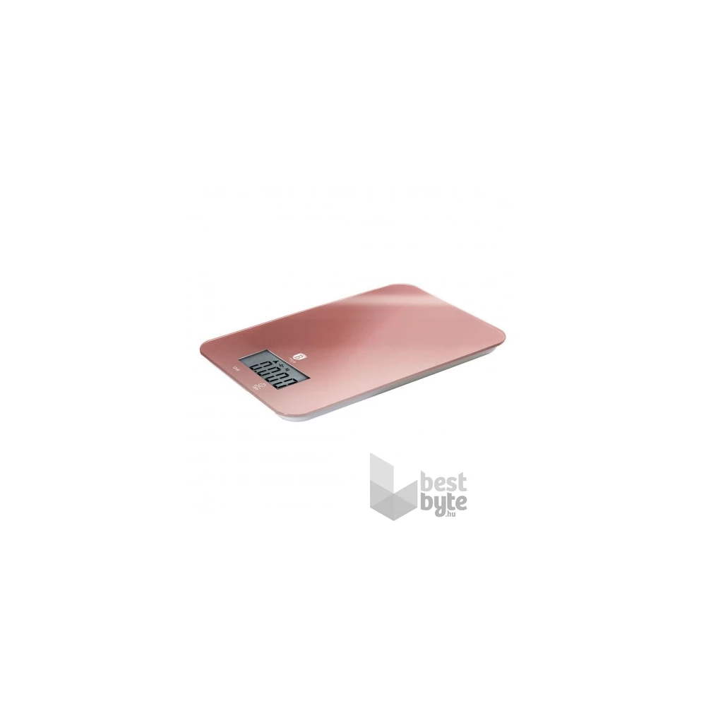 Berlinger Haus BH/9110 5 kg kapacitású, pink konyhai mérleg