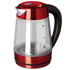 Berlinger Haus BH/9128 Metallic Line Burgundy Edition 1,7 L-es burgundi üveg vízforraló
