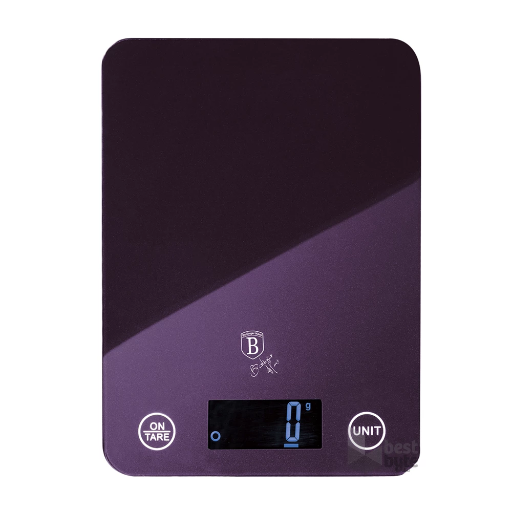 Berlinger Haus BH/9364 Purple Eclipse Collection 5 kg kapacitású, lila konyhai mérleg