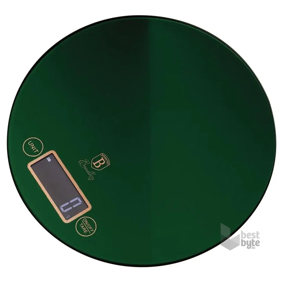 Berlinger Haus BH/9429 smaragdzöld konyhai mérleg