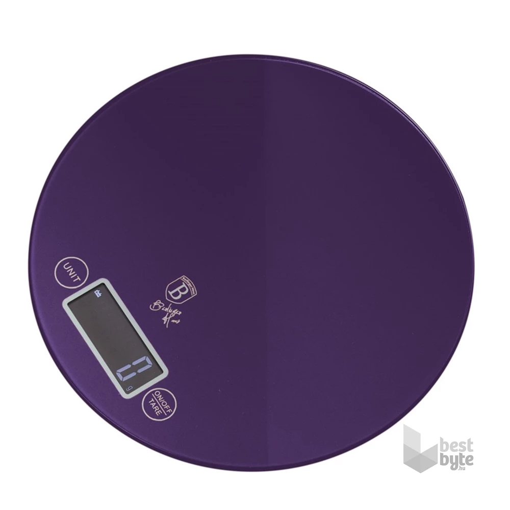 Berlinger Haus BH/9434 Purple Eclipse Collection 5 kg kapacitású, lila konyhai mérleg