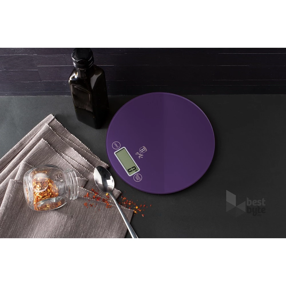 Berlinger Haus BH/9434 Purple Eclipse Collection 5 kg kapacitású, lila konyhai mérleg
